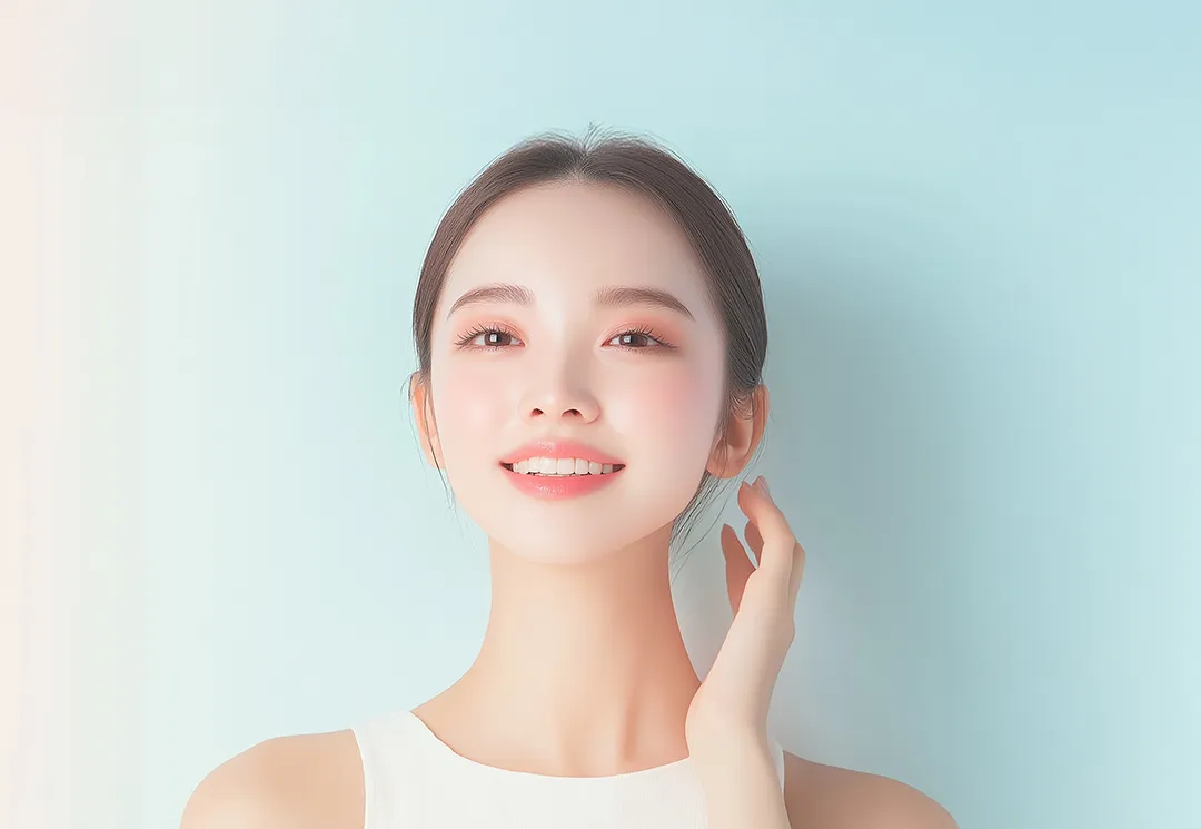 顔の美しい女性